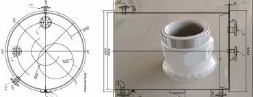 Projhekty zbiorników z tworzyw sztucznych